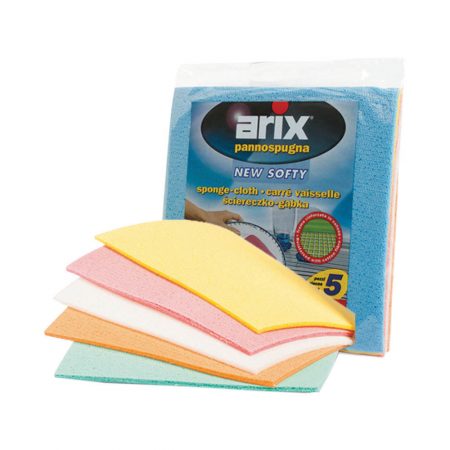 Arix Softy Sponge Cloth 5pc